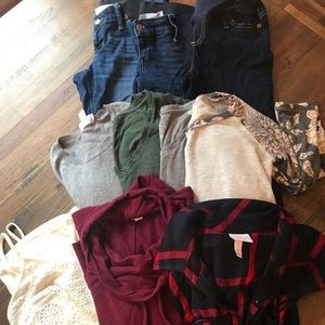Maternity clothes lot